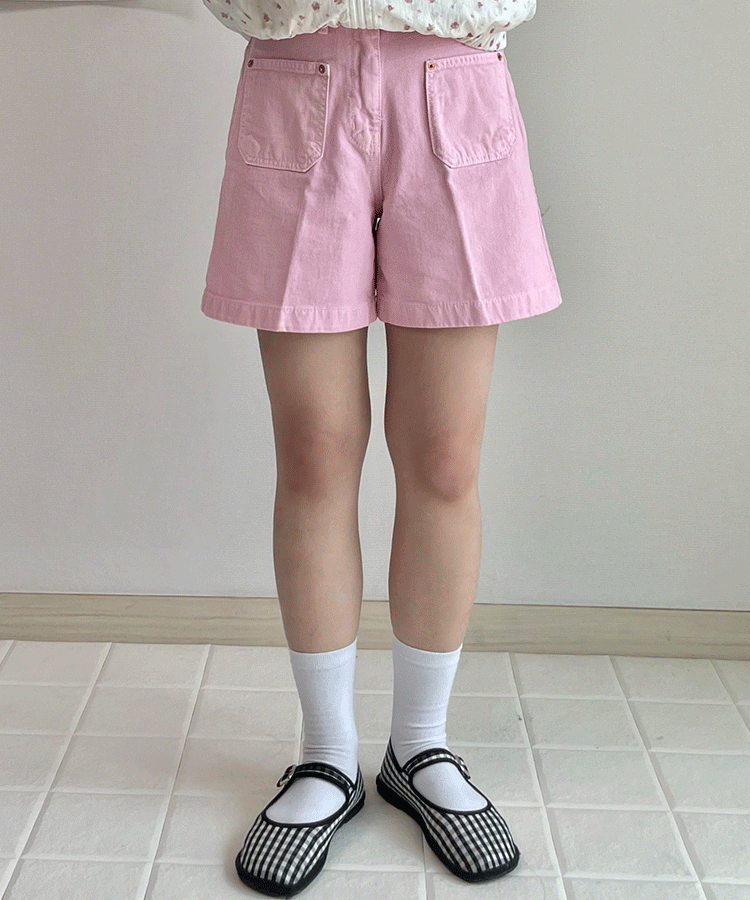 Pocket pong shorts pants (포켓 퐁 반바지)