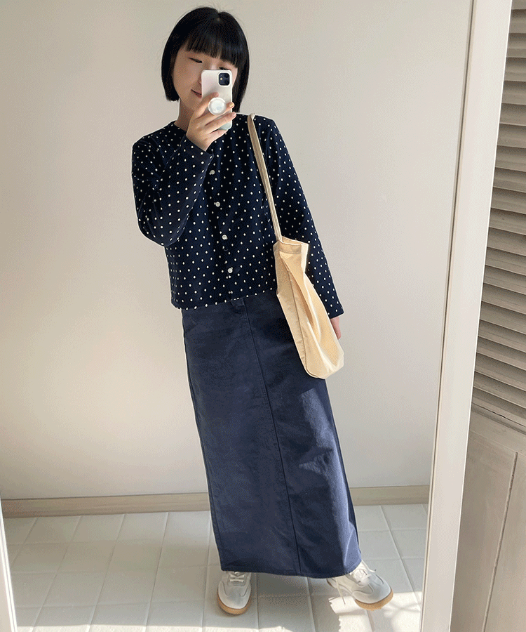 back open -long skirt (기모/2colors)